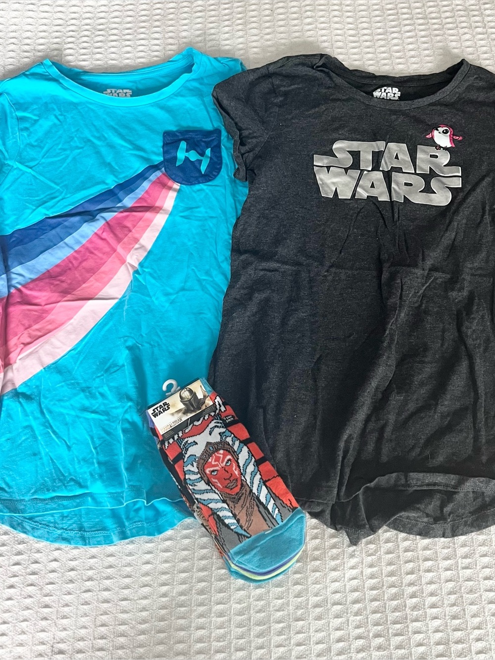 Girls Star Wars size 14/16 tee shirt bundle